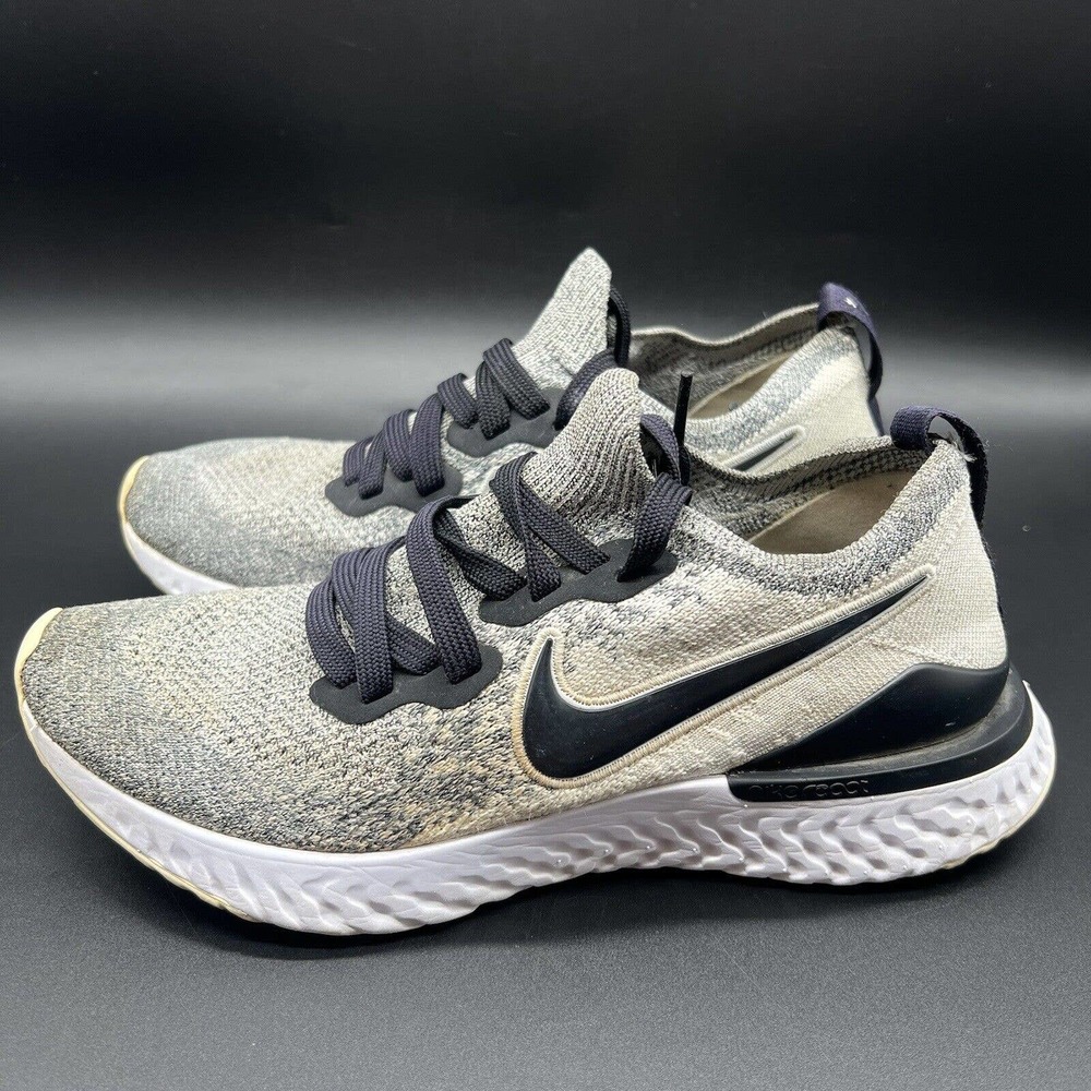 Nike Epic React Flyknit 2 Women Size 6.5 Running Shoes Gym White BQ8927 102